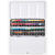 NEU Aquarellkasten Metall, Art Aqua Standard-Farben, gefllt mit 48x 1/2 Npfchen