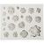 Silikonform, Rosen, H�he 0,5-1 cm, L�nge 0,8-4 cm, 1 St�ck Bild 3