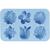 Silikonform, Blumen, H�he 2,6 cm, L�nge 6 cm, Breite 7,5 cm, 1 St�ck Bild 3