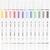 Sketch Marker, Strichst�rke 1+2-5 mm, Standard-Farben, 12 St�ck Bild 3
