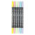 NEU Colortime Dual-Filzstifte, Pastellfarben, Strichstrke 2,3+3,6 mm, 6 Stk. Bild 2