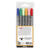 NEU Filzmarker / Dual-Filzstifte, Standard-Farben, Strichstrke 2,3+3,6 mm, 6 Stk. Bild 2