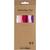 Stickgarn, Dicke 1 mm, Harmonie in Lila-Pink, 10 St�ck x 8 m Bild 3