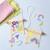 Kleines Wandbanner, Schwalbenschwanzform, H�he 12 cm, Breite 10,5, 300 g, Hellnatur, 2 St�ck Bild 4