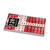 NEU Dekoband-Sortiment Rot-Wei, 3x4 Sortierte Motive, Breite 10 mm, Lnge: 1 Meter