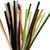 Pfeifenreiniger / Biegepl�sch / Chenilledraht, L�nge 30 cm, Dicke 6 mm, Natur, 25 St�ck
