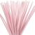 Pfeifenreiniger / Biegepl�sch / Chenilledraht, L�nge 30 cm, Dicke 6 mm, Rosa, 50 St�ck - Rosa