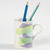 NEU Becher, Wei, H 10 cm,  7,4 cm, 1 Stk. Bild 2