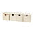 NEU Holzkasten mit 4 Boxen / Schubladenbox, Gre: 9,2 x 34,7 cm, 1 Stck