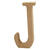 SALE MDF-Buchstabe, 8 cm, Strke 1,5 cm, natur, J - Buchstabe J