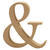 SALE MDF-Zeichen, 8 cm, Strke 1,5 cm, natur, & - Zeichen &