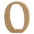 NEU MDF-Zahl, 13 cm, Strke 2 cm, natur, 0