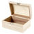 Holztruhe mit gewlbtem Deckel, 16,5x11x8,55cm Bild 2