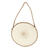 NEU Trschild Rund aus Naturholz mit Rinde, 12-14 cm Durchmesser, 1 Stck