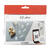 NEU Bastel-Set Wichtel / Miniaturen, Fuabdrcke & Spuren im Schnee