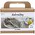 Kreativ Set Sticken, Serviette, Staubgr�n