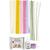 Kreativ Set Floristen-Krepppapier, Blumen, Pastellfarben Bild 3