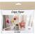 Kreativ Set Floristen-Krepppapier, Blumen, Pastellfarben