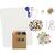 Gruppen-Kreativset Plastikschrumpfplatten, Mobile, Halskette, Armband, Schl�sselanh�nger Bild 3