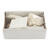 Alabaster St�cke sortiert, wei�-grau nuanciert, 1500 g
