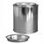 Weiblechdose leer mit Deckel fr 125ml