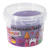 NEU EberhardFaber Spielknete, lufttrocknend, 100 g, Glitzer Lila - Glitzer-Lila