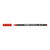 Edding 4200 Porzellanstift 1-4mm, rot, Brushpen - Rot