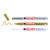 Edding 751 Paintmarker-Set 1-2mm, weiss, gold, silber