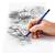 Staedtler Zeichenbleistift-Set, Mars Lumograph Aquarell 100A, 5 Hrtegrade + Pinsel Bild 3