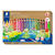 Staedtler Kindermalstift 3in1, Kartonetui, 18 Stifte + Spitzer