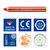 Staedtler Kindermalstift 3in1, Kartonetui, 18 Stifte + Spitzer Bild 4