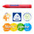 Staedtler Wachsmalkreide Noris jumbo, Sechskant 14 mm, 9 Farben sortiert Bild 5