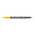 Staedtler Doppelfasermaler 3001, wasservermalbar, 1 Stck, sonnengelb