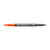 Staedtler Doppelfasermaler 3001, wasservermalbar, 1 Stck, orange