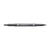 Staedtler Doppelfasermaler 3001, wasservermalbar, 1 Stck, grau