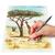 Staedtler wasservermalbare Doppelfasermaler 3001, Set Afrika, 6 Farben sortiert Bild 3