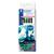Staedtler wasservermalbare Doppelfasermaler 3001, Set Sdamerika, 6 Farben sortiert