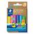 Staedtler Plastilin-Knete Noris Jumbo, 6 Glitter Farben