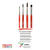 SALE Hobby- Pinsel Set, 4- teillig