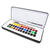 NEU GRADUATE Aquarell Metallkasten mit 36 x 1/2 Npfchen Bild 3