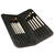 NEU GRADUATE Pinselset Acryl- & lfarben mit 10 Pinsel, Langstielig, Nylontasche Bild 2