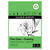 NEU Eco Zeichenblock, einseitig verleimt, Feinkorn, 30 Blatt, 120 g/m², DIN A5