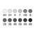 NEU Simply Skizzenstifte Set mit 12 Bleistiften (4H, 2H, H, F, HB, B, 2B, 3B, 4B, 5B, 6B, 8B) Bild 3