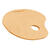 NEU Holzpalette Oval, 18 x 24 cm Bild 2