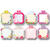 Papieranhnger Mini-Cutties Blumen - Papieranhnger Mini-Cutties Blumen