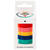 Satinbnder-Mix Rainbow, 5 Farben, 10mm x 4 Meter