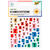 Sticker / Schmucksteine Eckig Basic, selbstklebend, 67 Stck sortiert