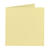 Doppelkarten & Umschl�ge, quadratisch Strohgelb - Strohgelb