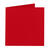 Doppelkarten & Umschl�ge, quadratisch Hochrot - Hochrot