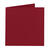 Doppelkarten & Umschl�ge, quadratisch Dunkelrot - Dunkelrot